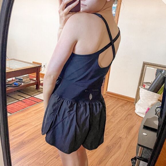 Free People Righteous Sleeveless Romper Black XL - Picture 3 of 7